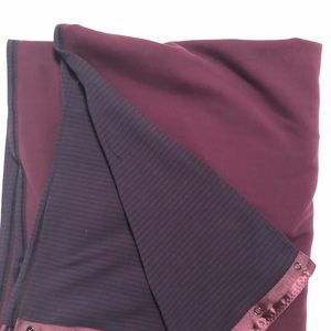 Lululemon Vinyasa Scarf - OS Navy/Maroon Striped